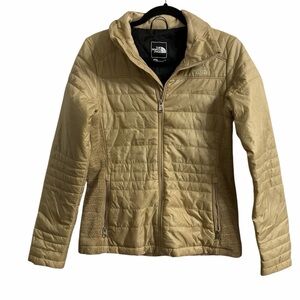 The North Face Women’s Quilted Insulated Jacket Tan Size M/M